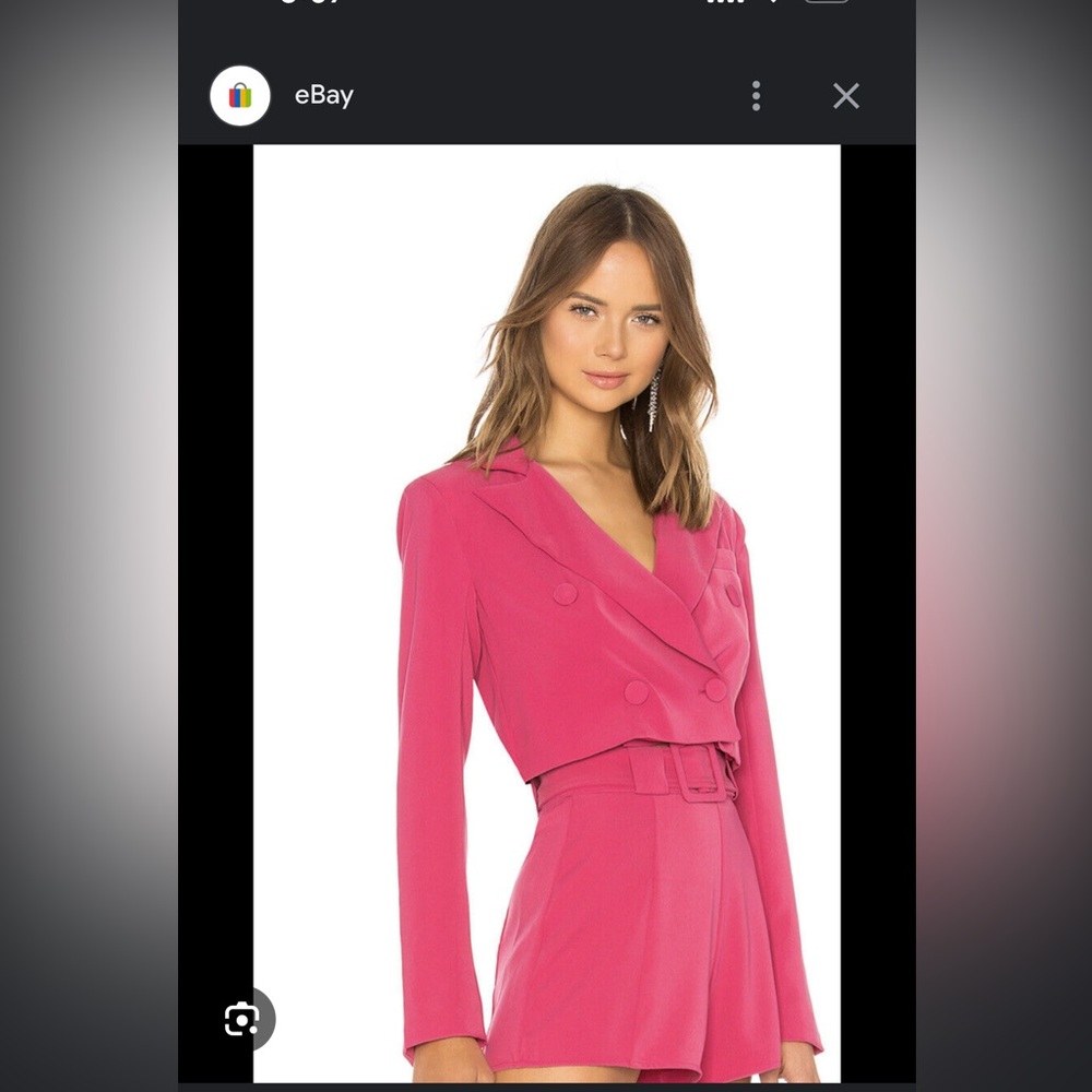 Lovers and Friends City cropped blazer